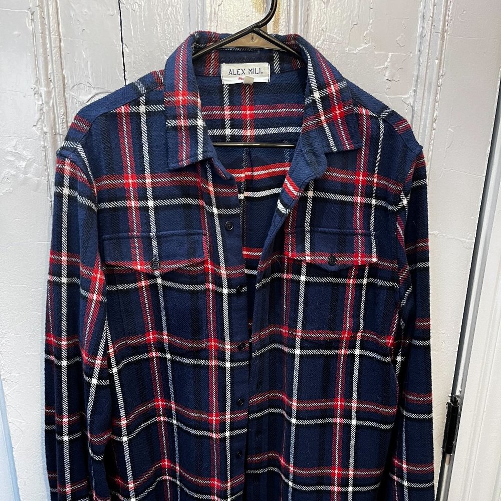 Alex Mill Flannel Plaid Frontier Shirt